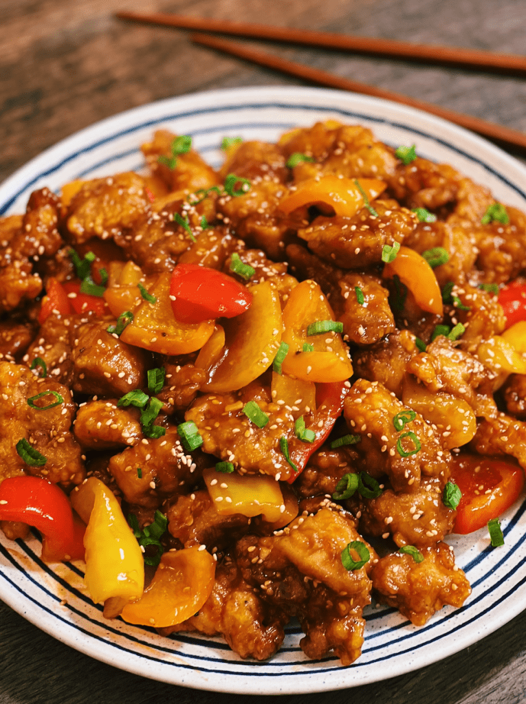 Sweet and sour Chicken