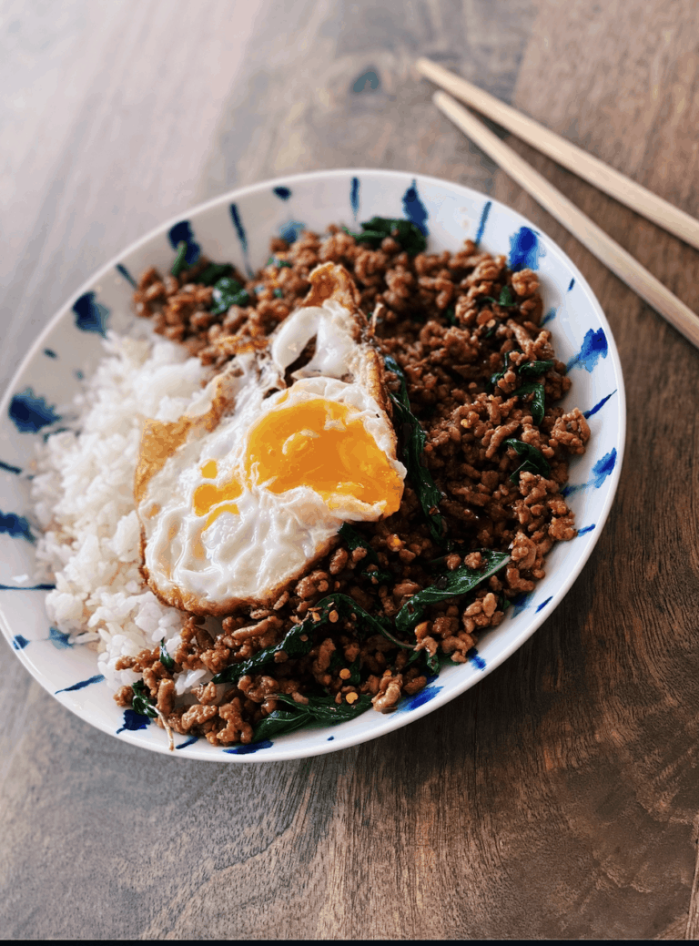 Pad Kra Pao - 10 Minute Thai Basil Pork Stir-Fry