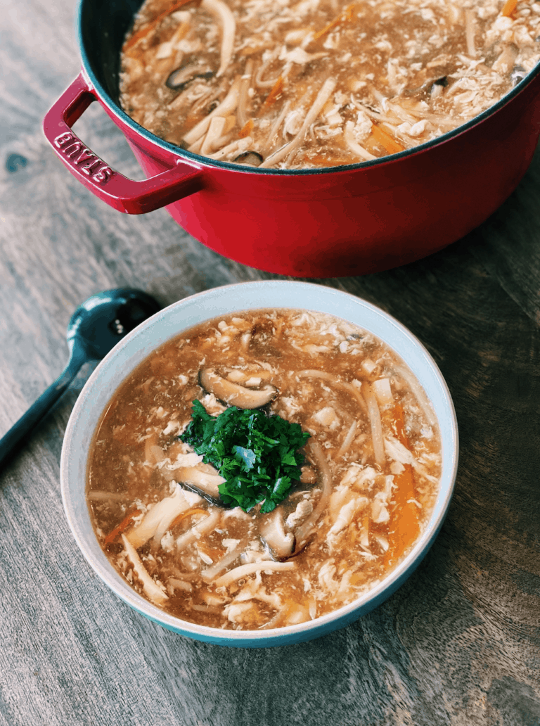 Super Easy Authentic Pork Hot & Sour soup