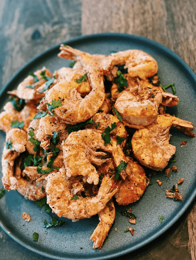Crispy Salt and Pepper Shrimp - Perfect With Beer