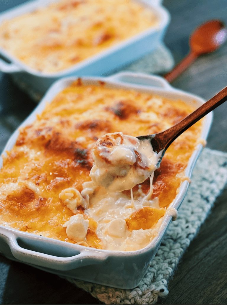 Creamy Seafood Baked Rice