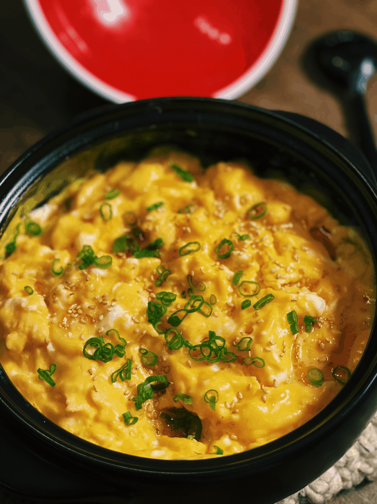 Korean Steamed Eggs