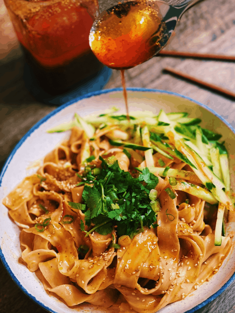Spicy Sesame Noodles