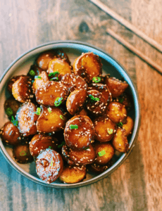 Honey Garlic Potatoes