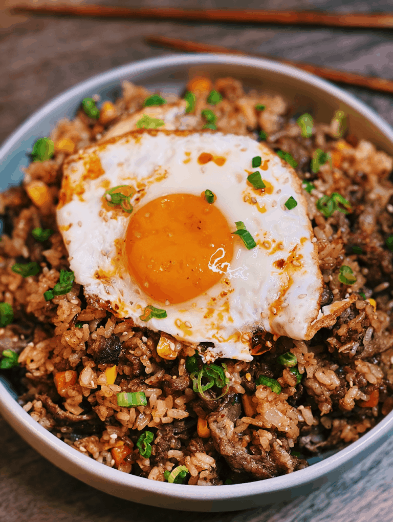 Beef Shacha Fried Rice