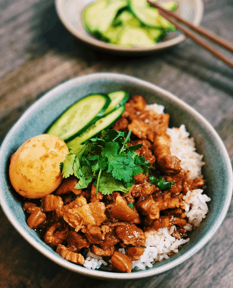 Taiwanese Braised Pork Rice