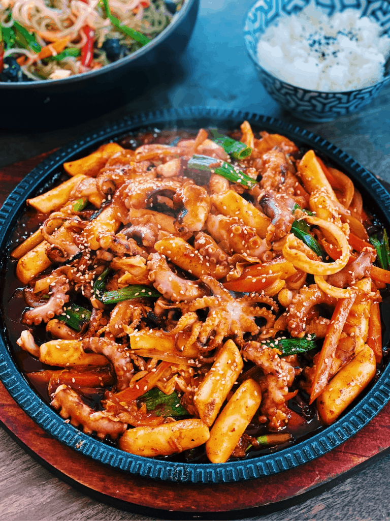 Korean Spicy Octopus