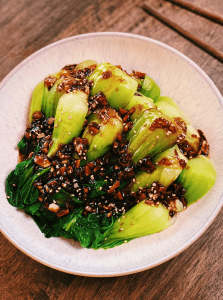 Bok Choy with Garlic Sauce