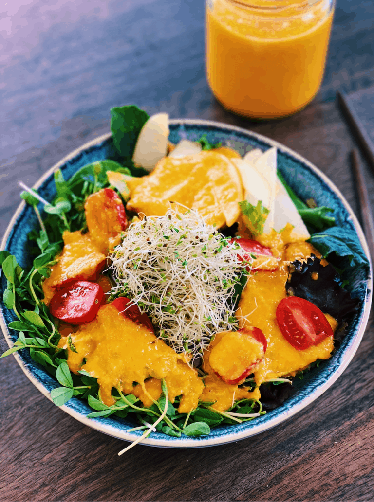 Japanese Ginger Salad Dressing (10 Minutes!)