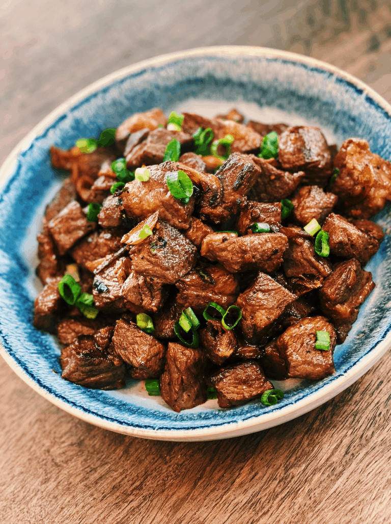 Garlic Beef Bites