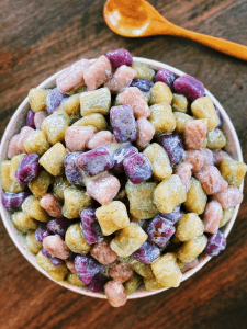 Taro Sweet Potato Balls