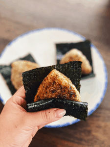 Creamy Crab Onigiri