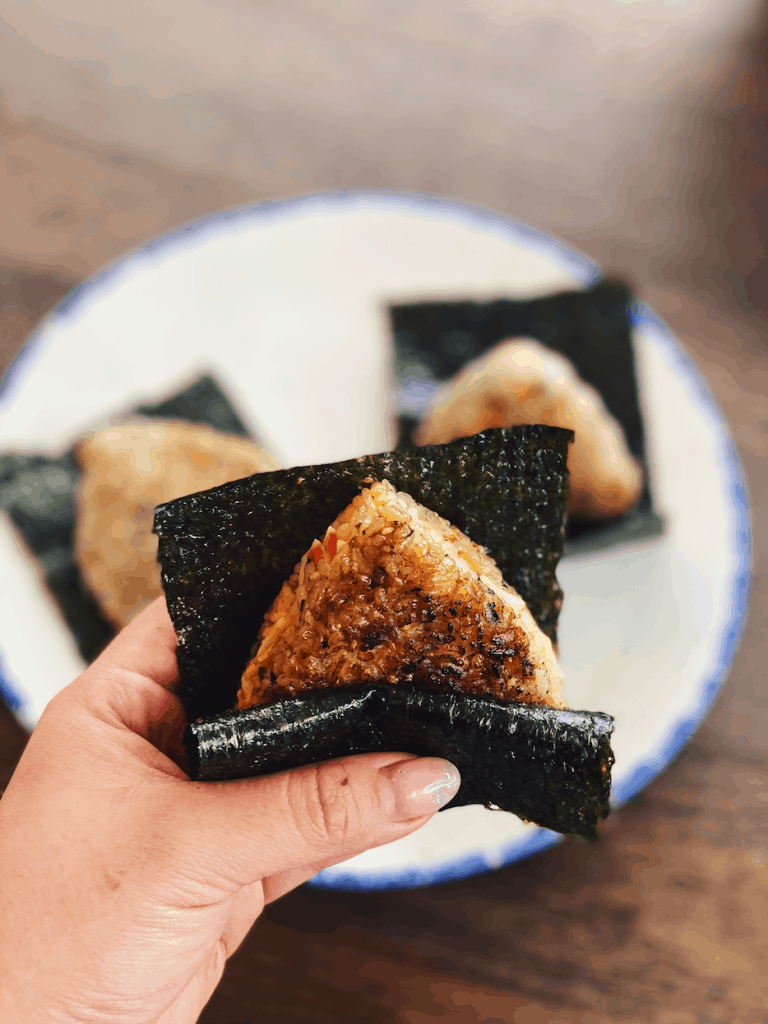 Creamy Crab Onigiri