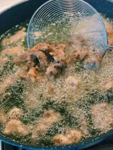Deep Frying Beef for Tender Mongolian Beef