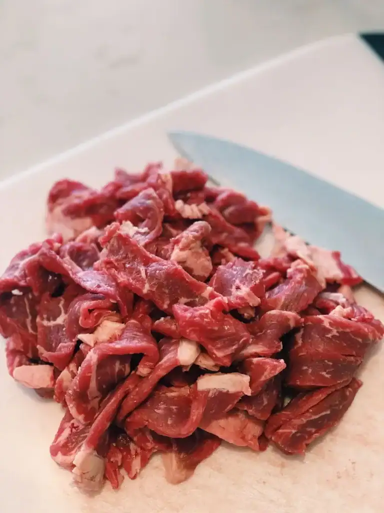 Sliced Steak for Mongolian Beef