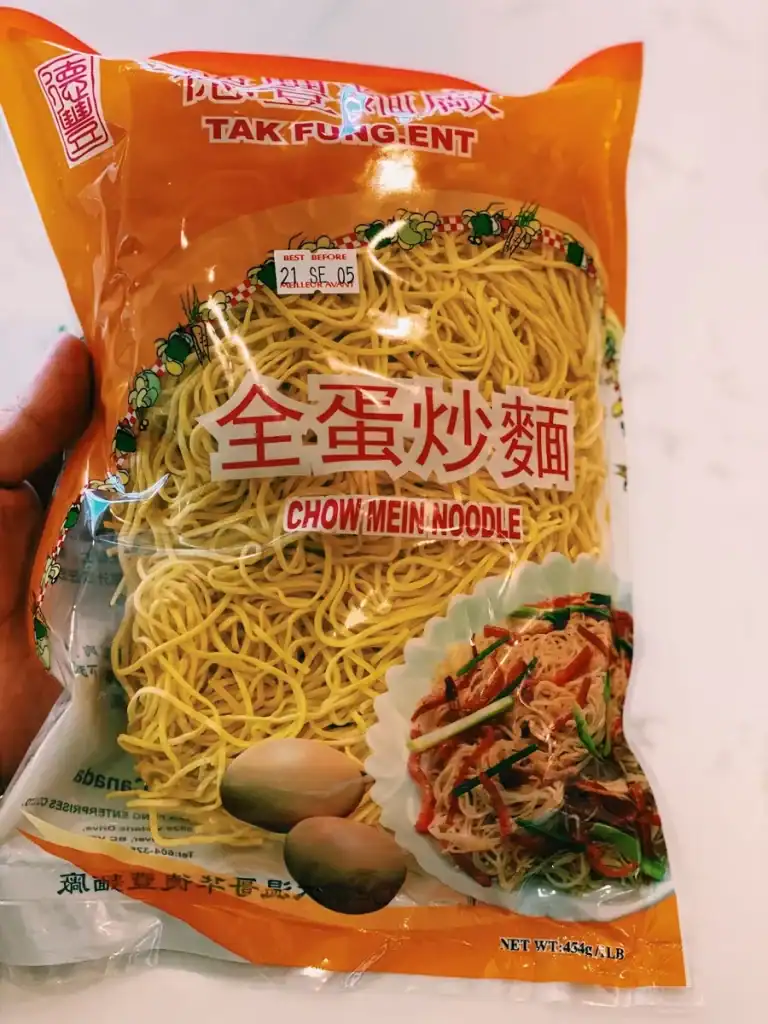 Recommended egg noodle for vegetarian chow mein