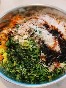 Vegetable Filling with Vermicelli for Vegetarian Dumplings
