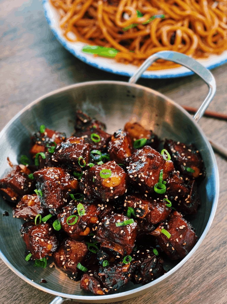Sweet and Sour Garlic Short Ribs