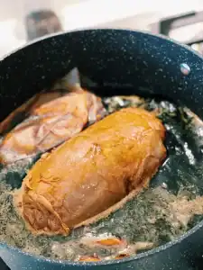 Braising Beef Shanks in Herbal Braise for Taiwanese Braised Beef Shank