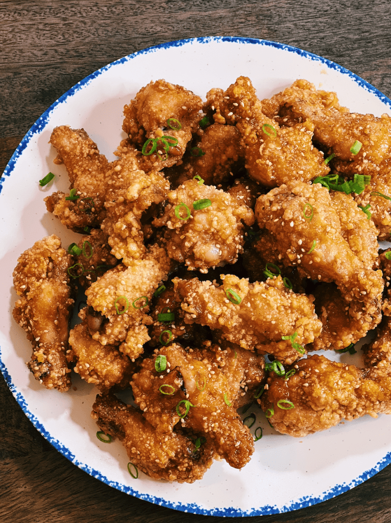 Honey Garlic Chicken Wings
