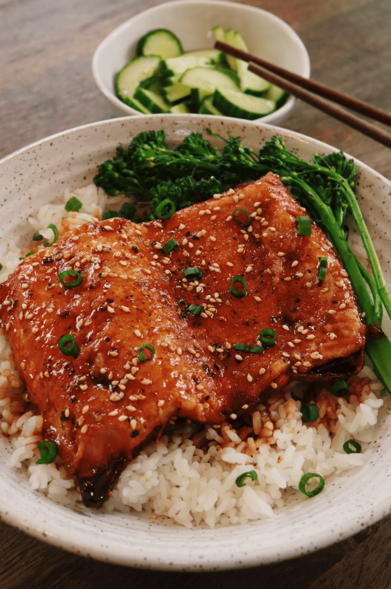Soy Glazed salmon