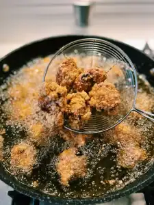 Deep Frying Spare Ribs for Salt and Pepper Spare Ribs