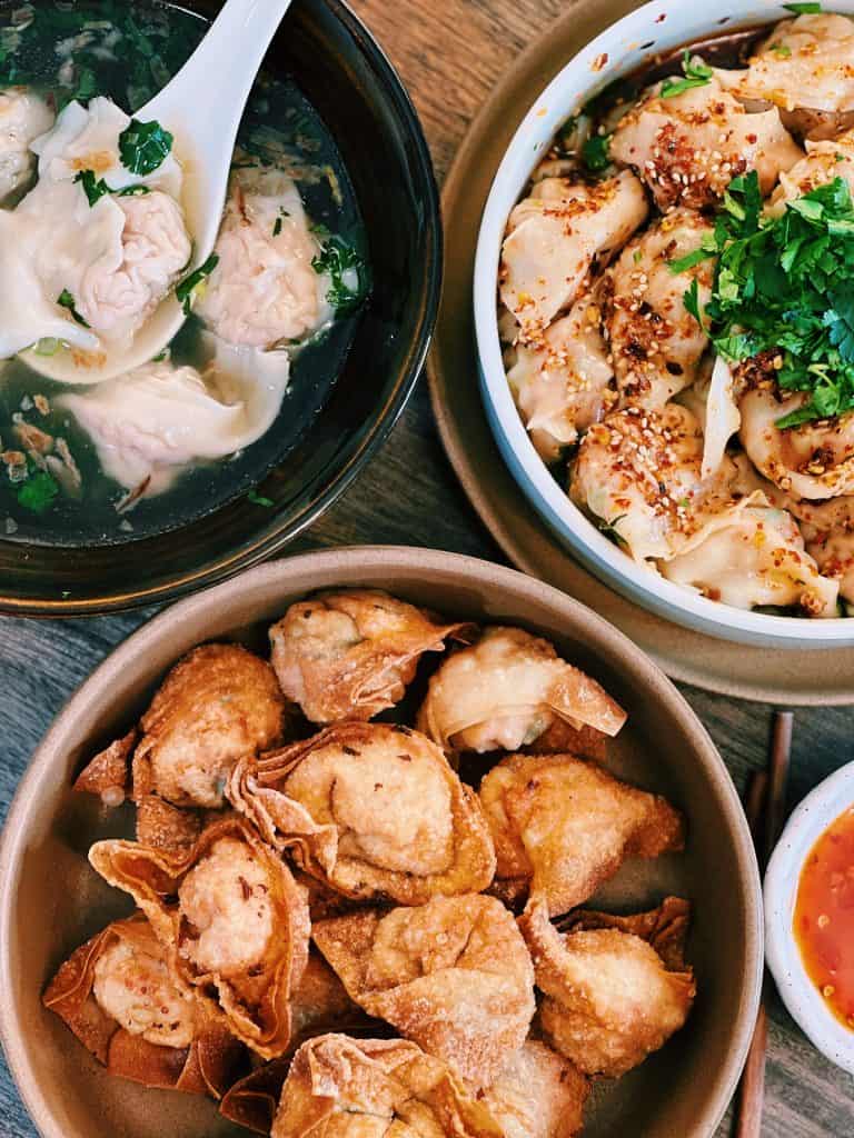 3 ways to enjoy wontons