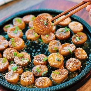 Ginger Glazed Oyster Mushrooms