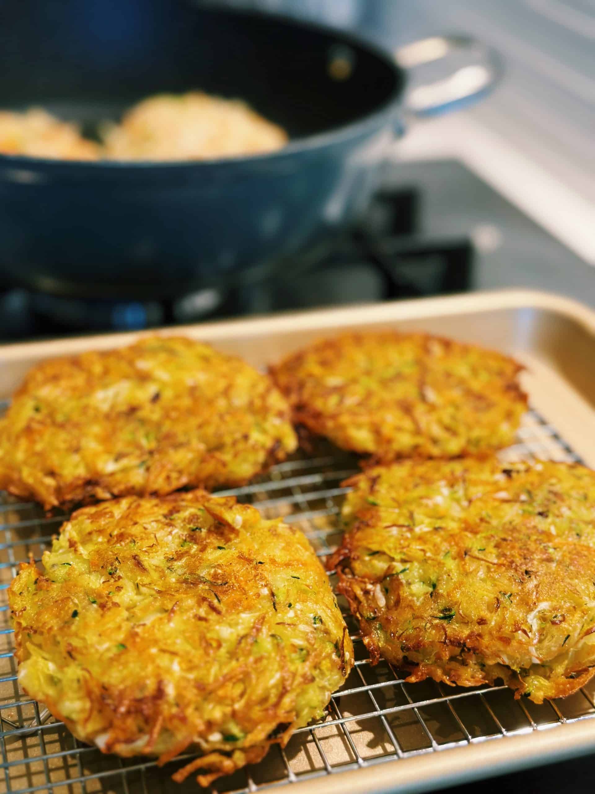 crispy vegetable pancake