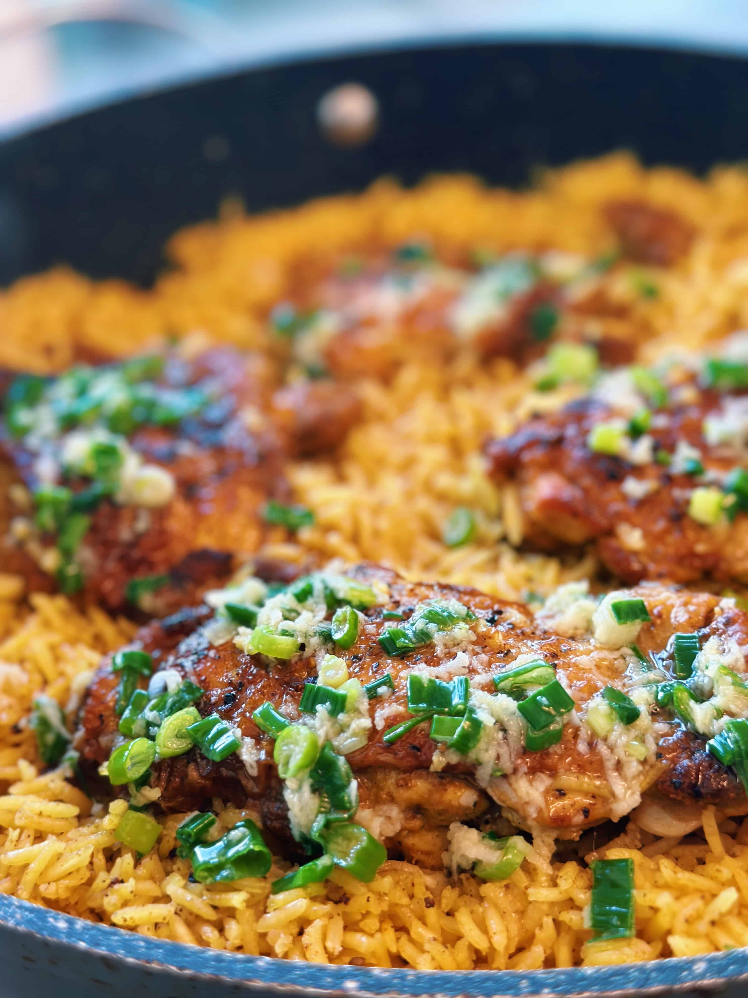 Scallion Rice Recipe Scallion Ginger Chicken and Rice - Tiffy Cooks