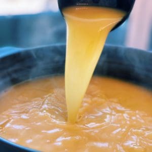 Golden Chicken Stock (SUPER EASY!)