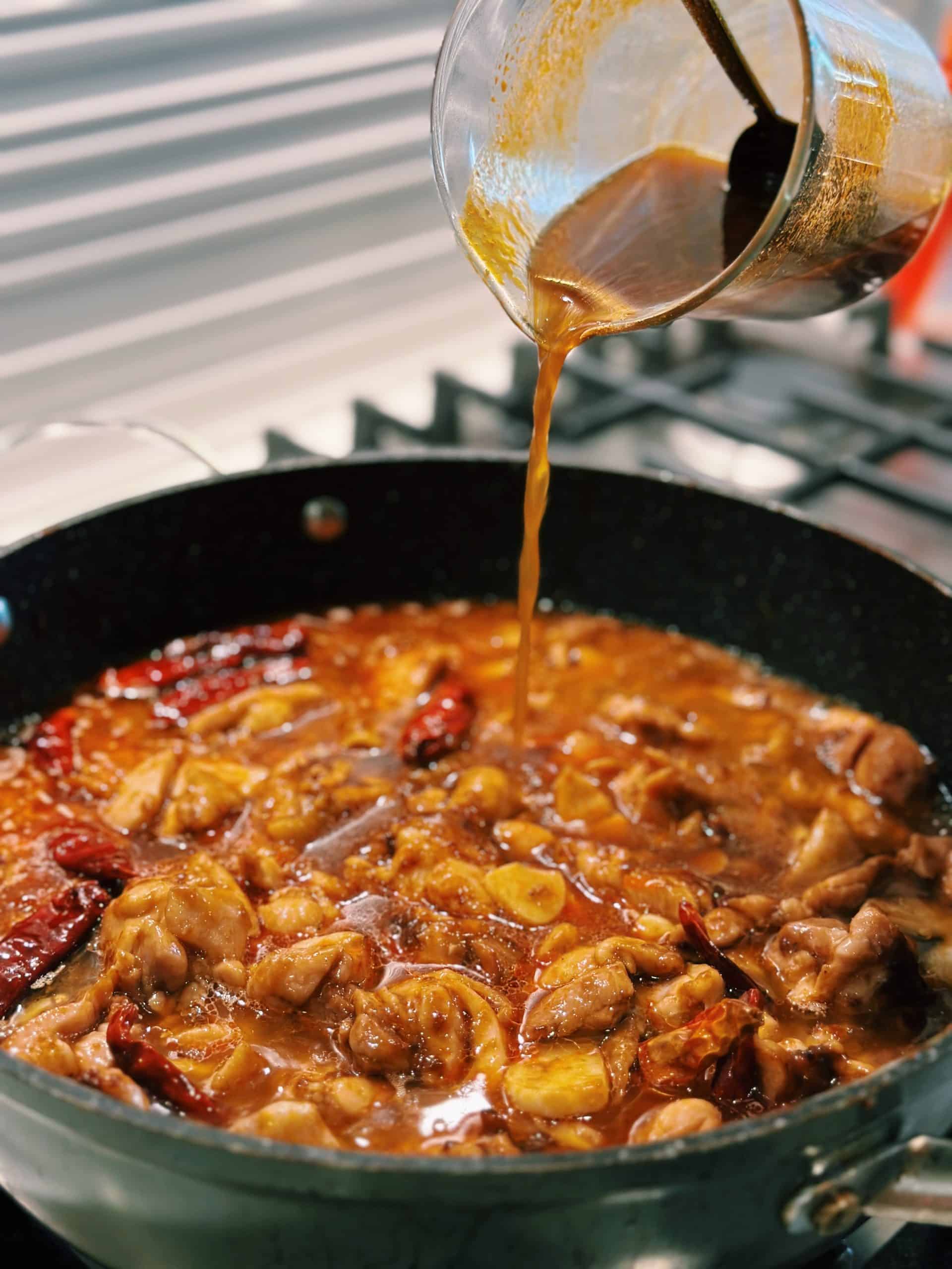 spicy chicken noodle