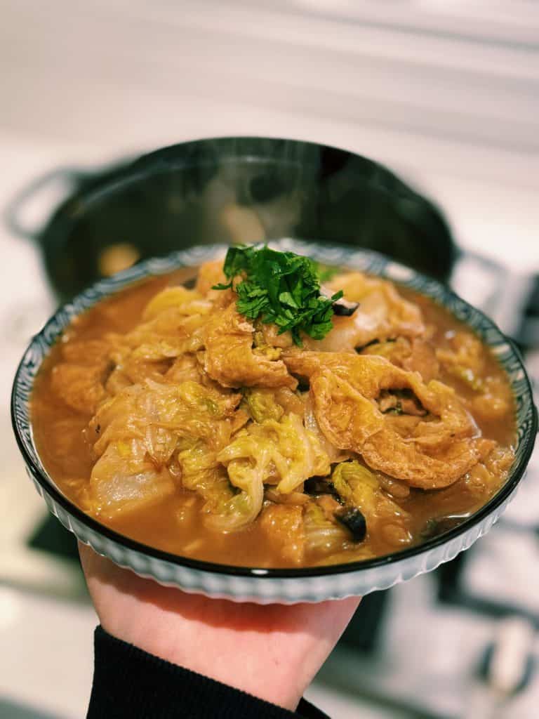Taiwanese Braised Cabbage