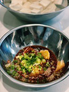 spicy garlic sauce for Air Fryer Spicy Garlic Tofu