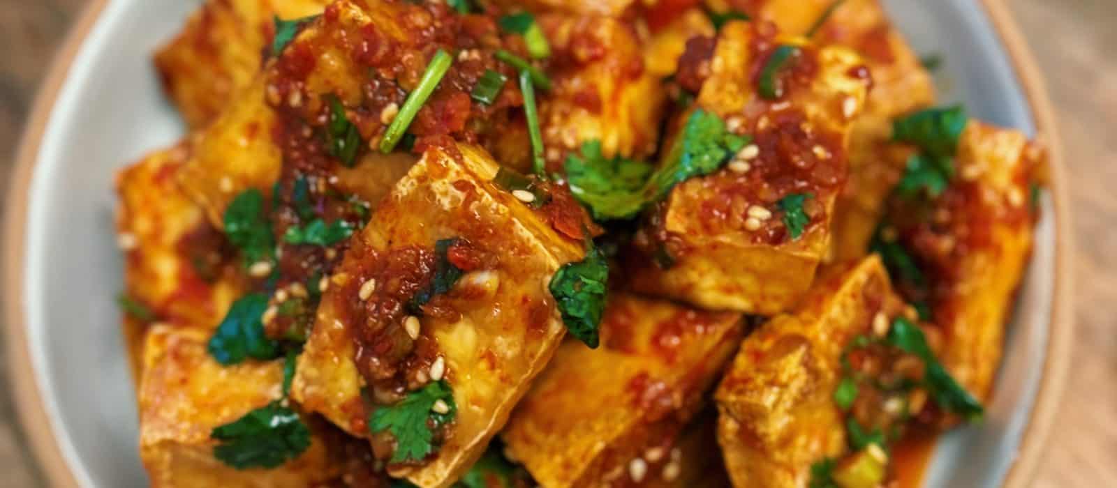 Spicy Garlic Tofu