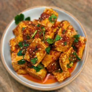 Spicy Garlic Tofu