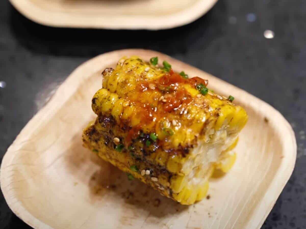 Air Fryer kai dong Taiwanese Street Corn