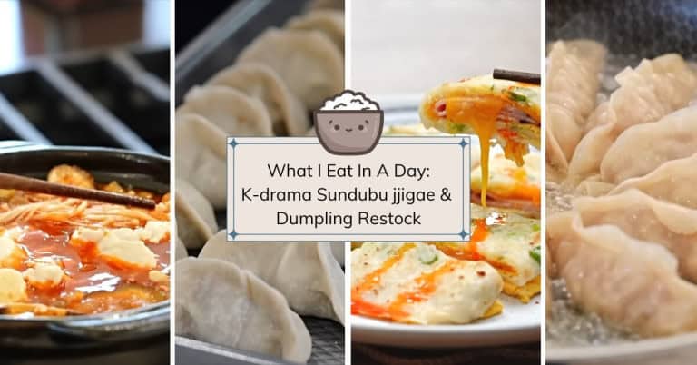 What I Eat In A Day: K-drama & Restocking Dumplings!