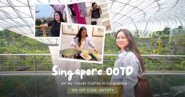 Travel Outfit Of The Days for a week of brand travel in Singapore with Love, bonito