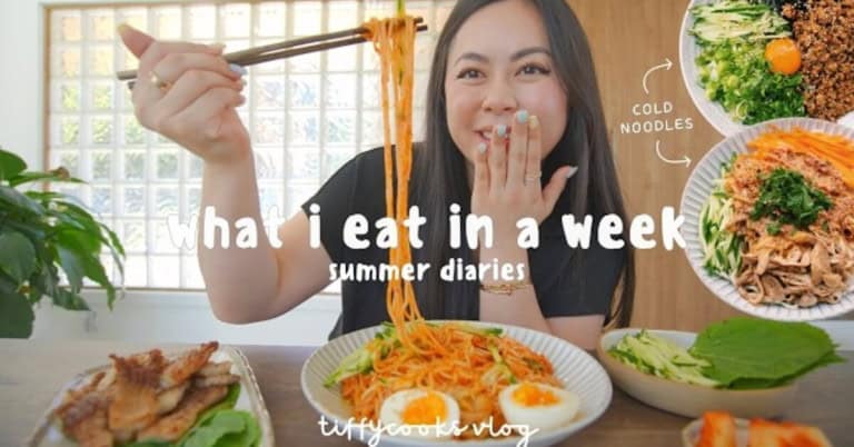 What I Eat In A Week: Cold Noodles For Summer
