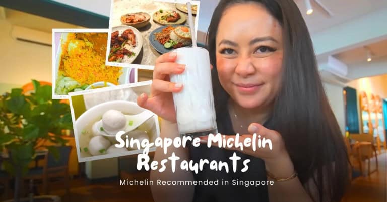 Singapore Michelin Recommended Restaurants