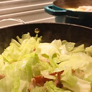 Taiwanese Cabbage and Bacon