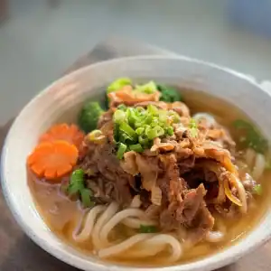 Beef Udon Noodle Soup