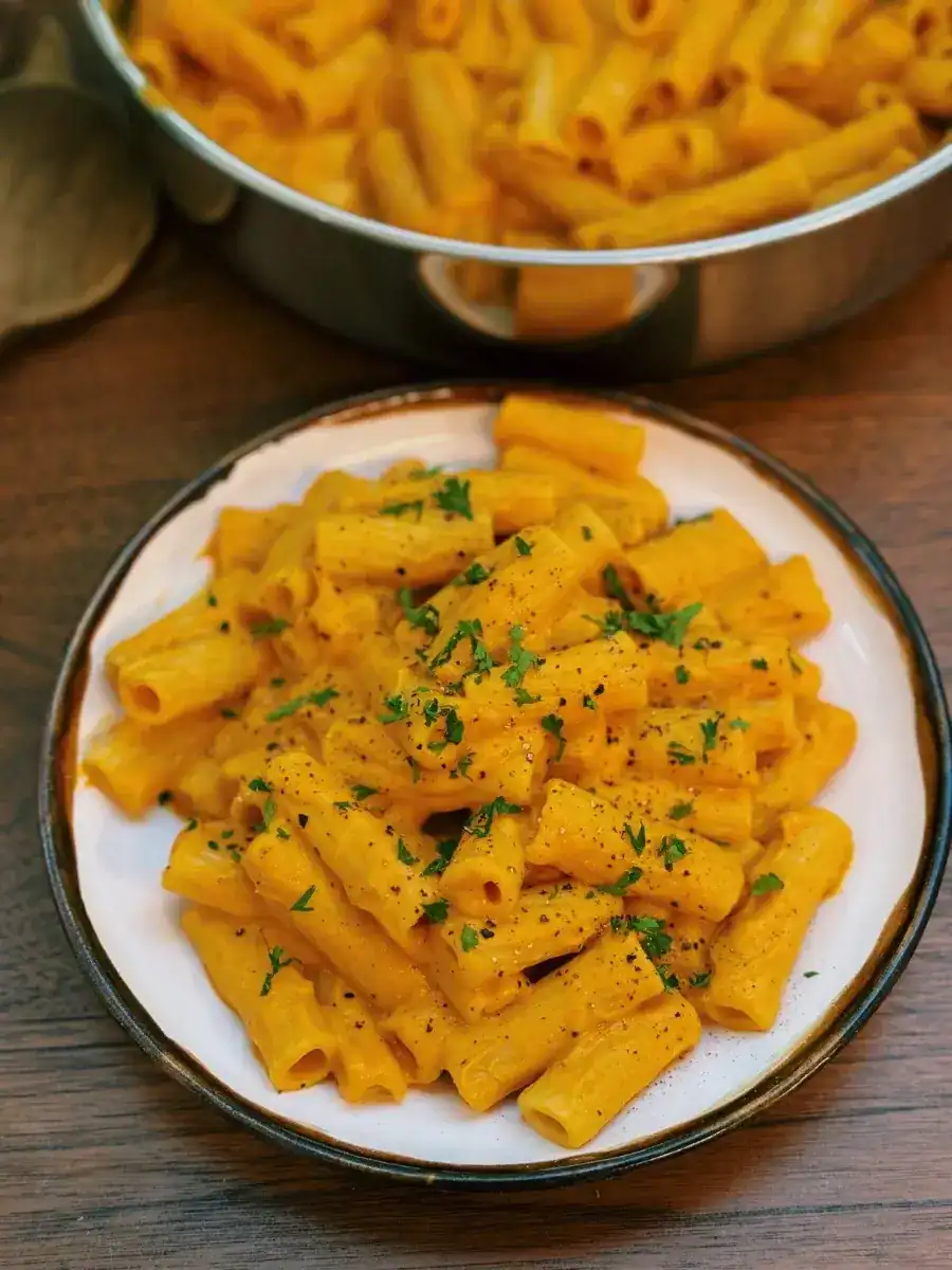 Creamiest Dairy-Free Butternut Squash Pasta