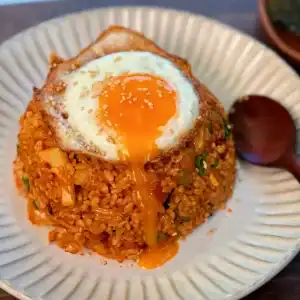 Spam and Kimchi Fried Rice