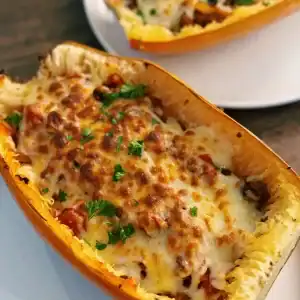 Spaghetti Squash Lasagna Bake