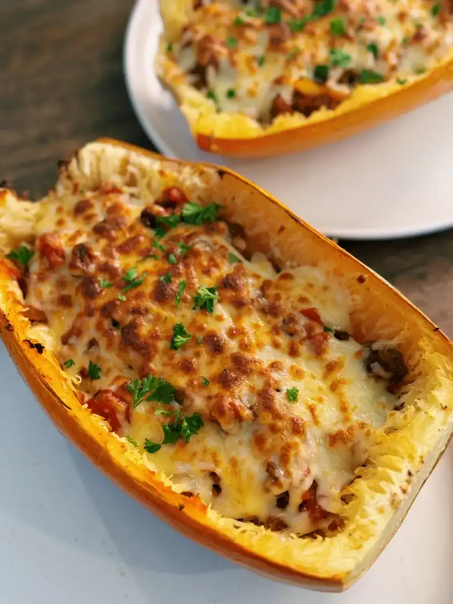 Spaghetti Squash Lasagna Bake