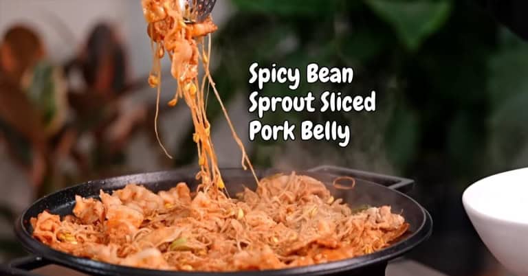 Kongnamul-Bulgogi: Korean Spicy Bean Sprout Pork