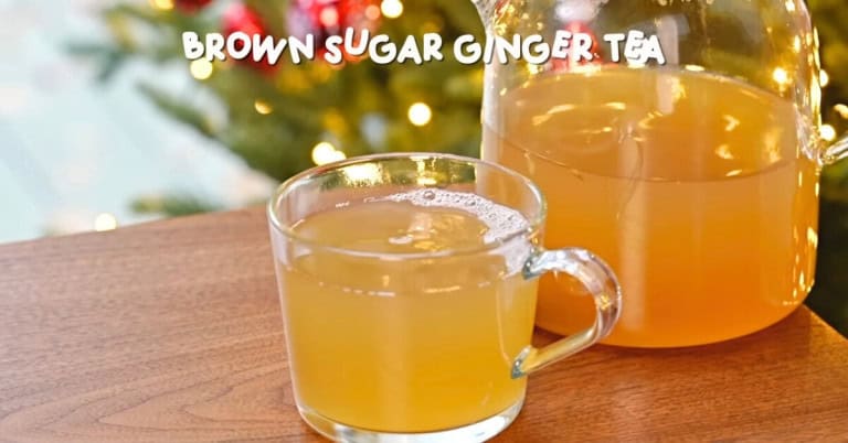 Homemade Warming Brown Sugar Ginger Syrup