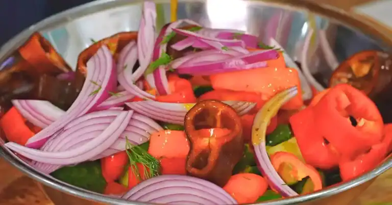 Vibrant Salad with 1 Minute Honey Mustard Vinaigrette